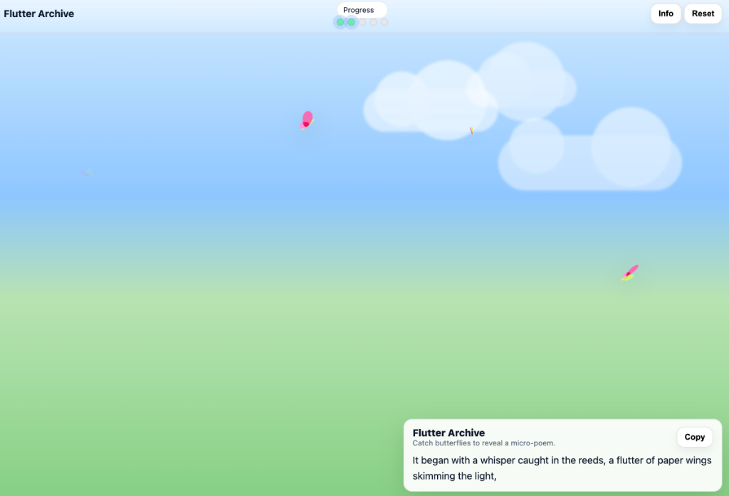 Web Prototype Interface