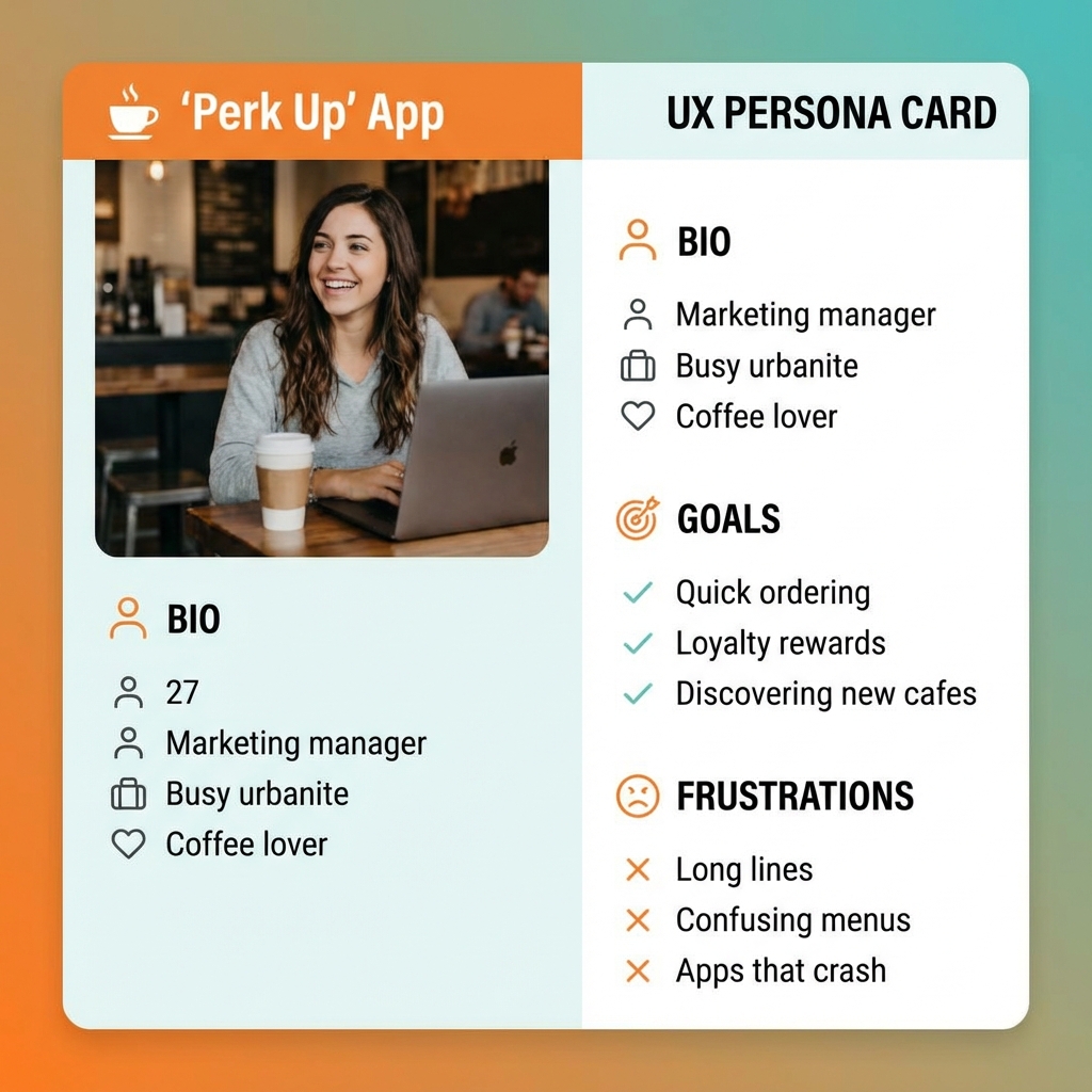 User Persona Sarah